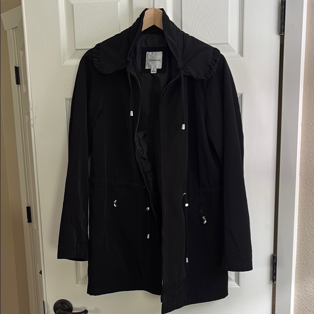 Croft & Barrow Black Trench